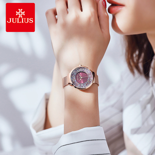 聚利时手表女款 轻奢小众高级感气质防水石英表女士腕表 2025新款