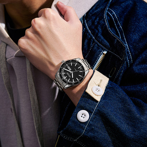 聚利时潮流商务日历腕表