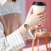 防水 高颜值ins风学生爆款 聚利时手表女款 轻奢小众高级感2026新款