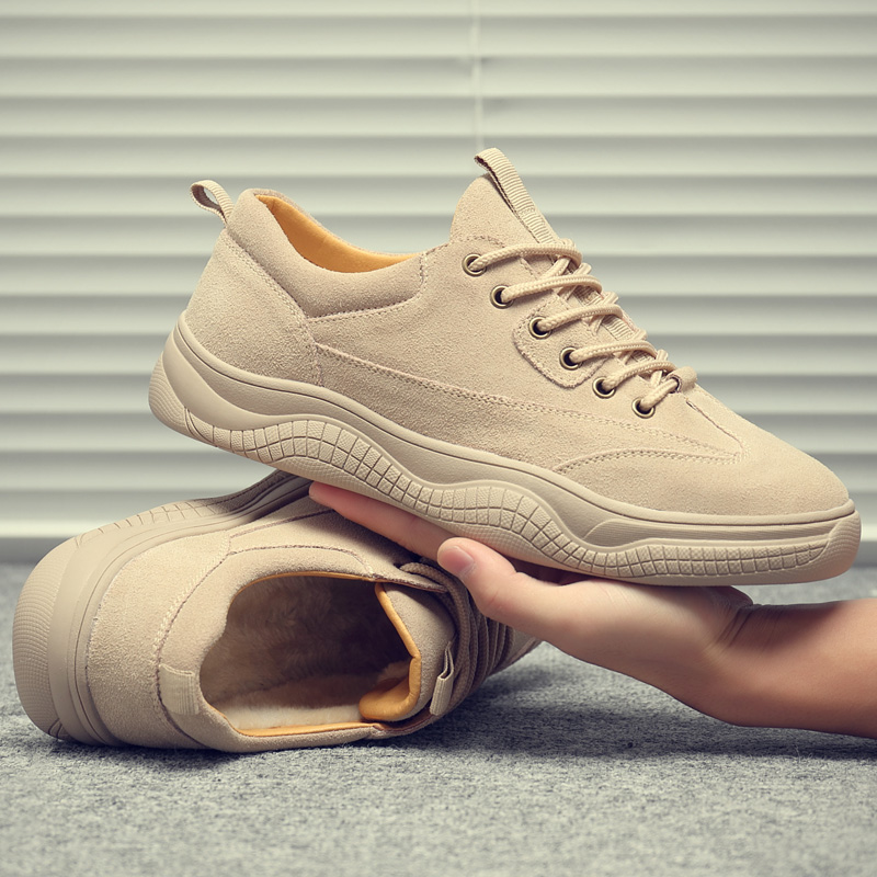 男鞋冬季加绒保暖英伦低装皮鞋男秋季韩版百搭潮流鞋子工装马丁鞋|ruв категории Мужская обувь, низкий чистка - от Buy2taobao.com для оказания профессиональной услуги покупки агента Taobao