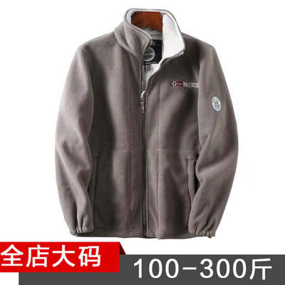 外套胖赞大码宽松卫衣冲锋衣内胆