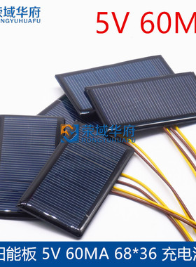 5v太阳能滴胶板多晶太阳能电池板30MA太阳能diy充电池片包邮