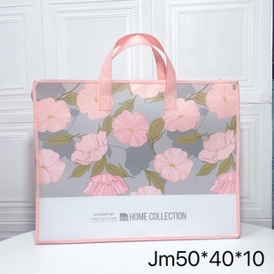 被子收纳袋四件套手提袋拉链款 袋空调被夏被礼品袋可印字 家纺包装