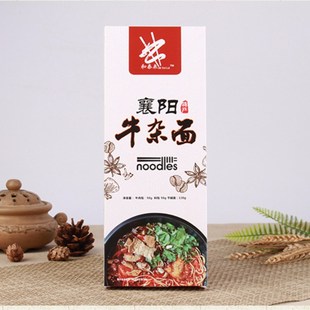 和泰來 特產四份 包郵 襄陽牛雜面210克大份鹵香牛雜香辣牛油盒裝