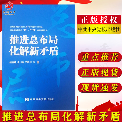 现货 推进总布局化解新矛盾 中共中央党校出版社政治军事党政时政9787503570452