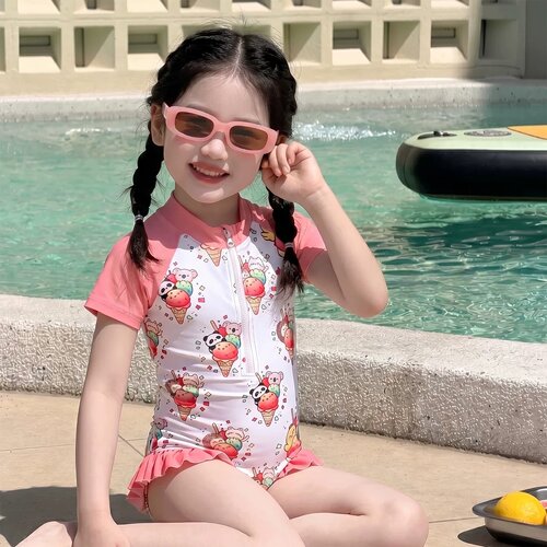 法国Uamtor女童专业训练连体泳衣