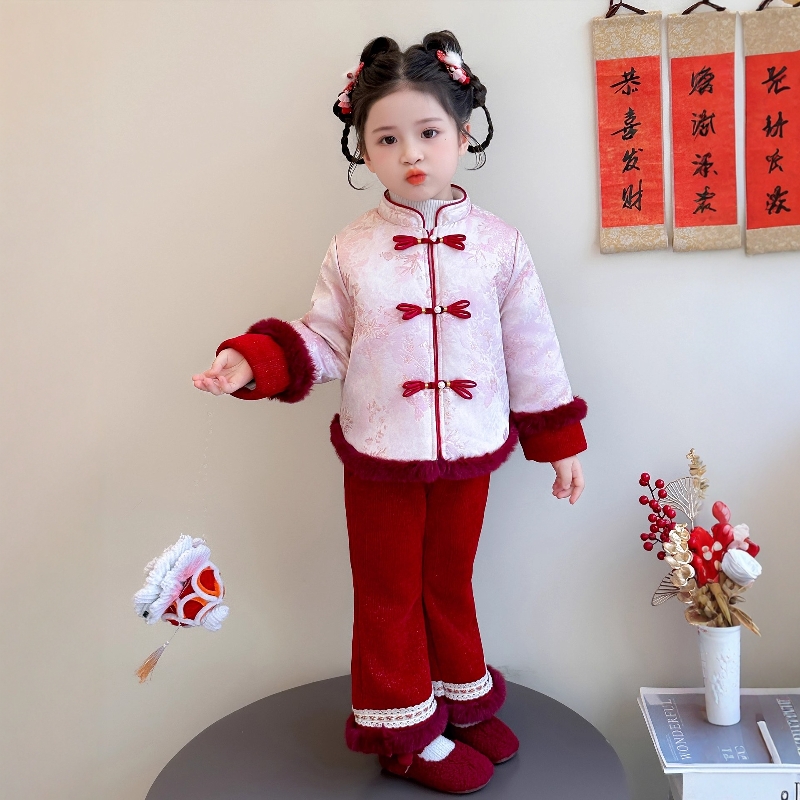 法国Uamtor国风新中式加绒拜年服