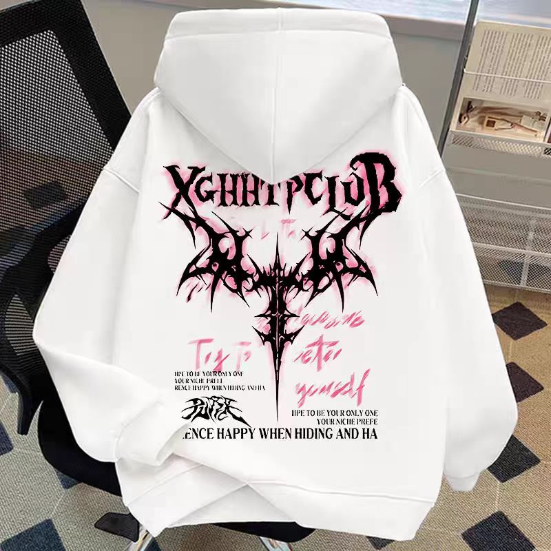 男女童纯棉连帽卫衣秋冬新款