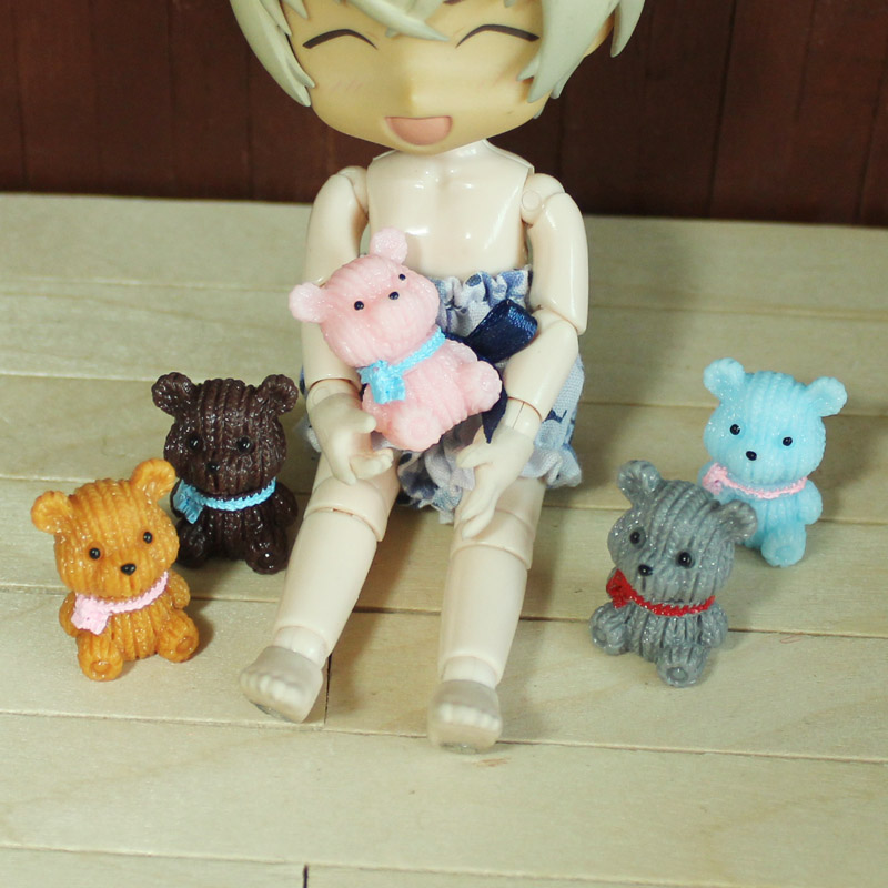 褐色道具美结猪摆件bjd娃娃