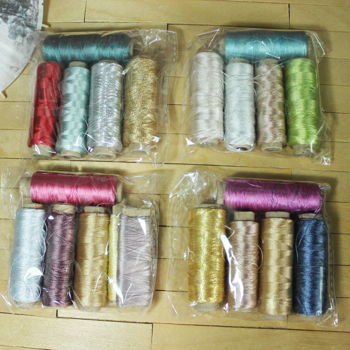 24款丝光绣线刺绣小卷