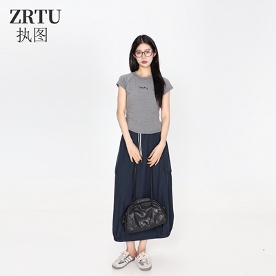 ZRTU/执图短袖T恤+半身裙套装ZR5309+ZR5299