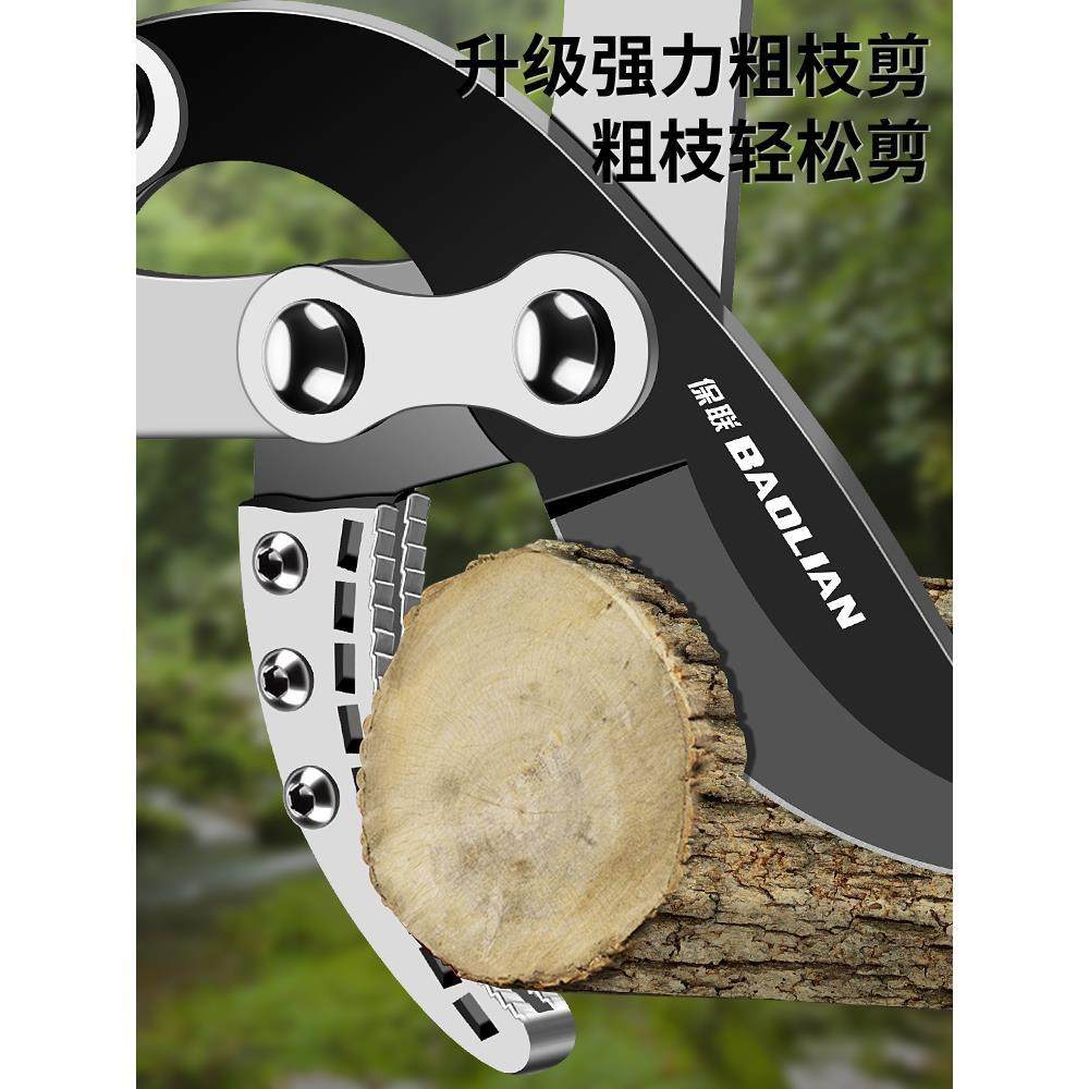 剪枝剪刀果树修枝专用树枝剪园林修剪神器强力修大力粗枝大枝省力图片