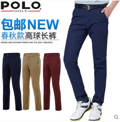 秋冬款pologolf男士修身休闲裤