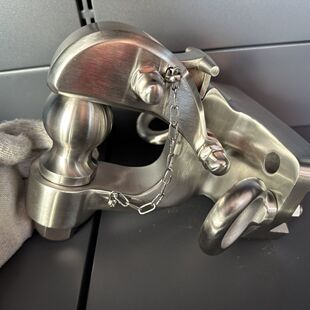 长城坦克500hi4t和Z拖车钩不锈钢牵引勾后盖板配件马帮拖车钩改装