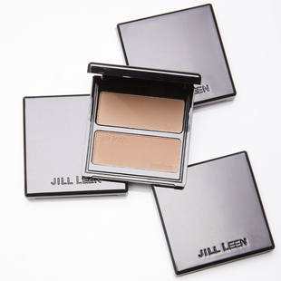 JILLLEEN修容盘三色阴影鼻影侧影哑光提亮修容高光一体