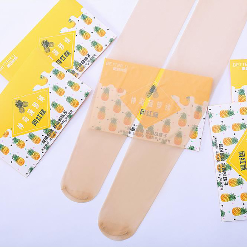 天鹅绒任意剪神奇菠萝袜正品超薄