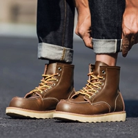Martens, утепленные короткие сапоги в английском стиле, мужские черные ботинки, из натуральной кожи, в британском стиле
