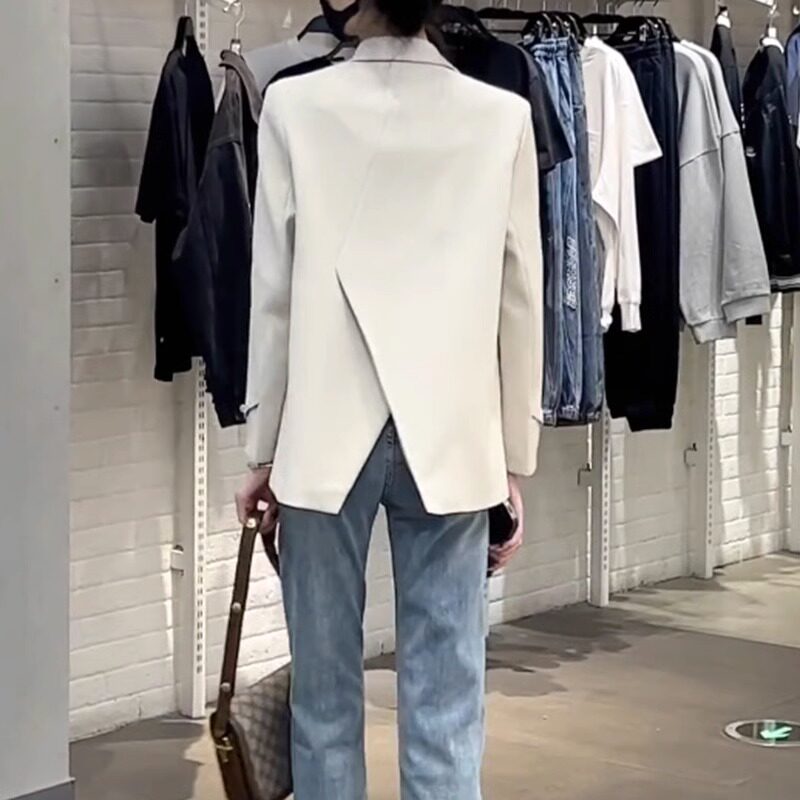 西装外套女春秋2025年新款韩版百搭高级感休闲 职业小个子西服上