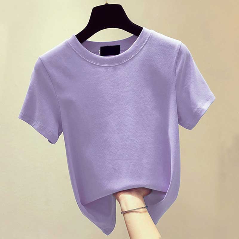 速发t2薄02夏装新款韩版恤款百搭半袖打底衫上衣潮