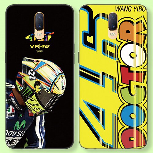 王一博罗西vr46摩托车适用于oppor17_r17pro磨砂软硅胶手机壳套