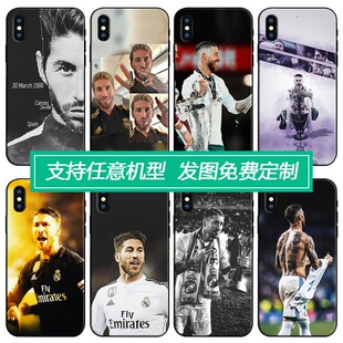 拉莫斯皇马水爷适用于苹果_华为_oppo_vivo_三星_小米手机壳定制