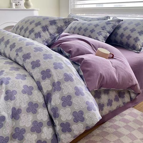 单人加厚纯棉全棉磨毛被套单件全棉被罩2025新款单人被单床品套件