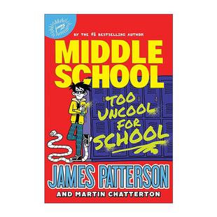 英文原版 Middle School Too Uncool for School 上学不容易系列17 英文版 进口英语原版书籍