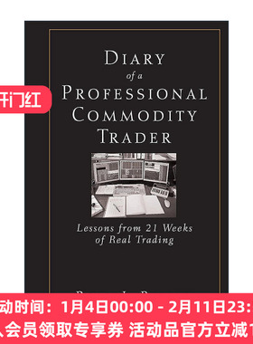 英文原版 Diary of a Professional Commodity Trader 期货狙击手 交易赢家的21周操盘手记 精装 英文版 进口英语原版书籍