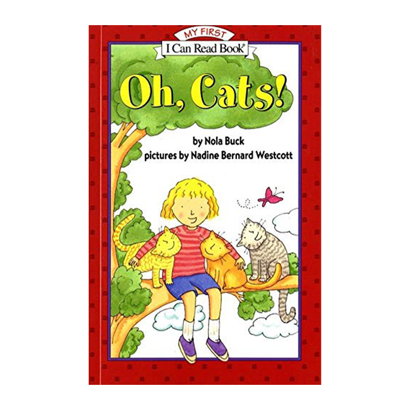 英文原版 Oh  Cats! 哦，小猫 My First I Can Read分级阅读 英文版 进口英语原版书籍