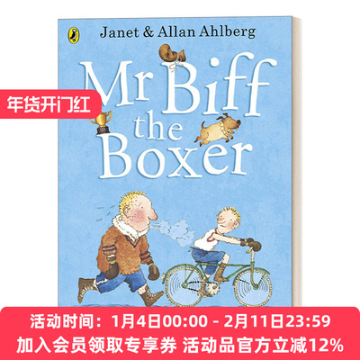 英文原版 Mr Biff the Boxer 拳击手比夫先生 成长没烦恼系列 英文版 进口英语原版书籍