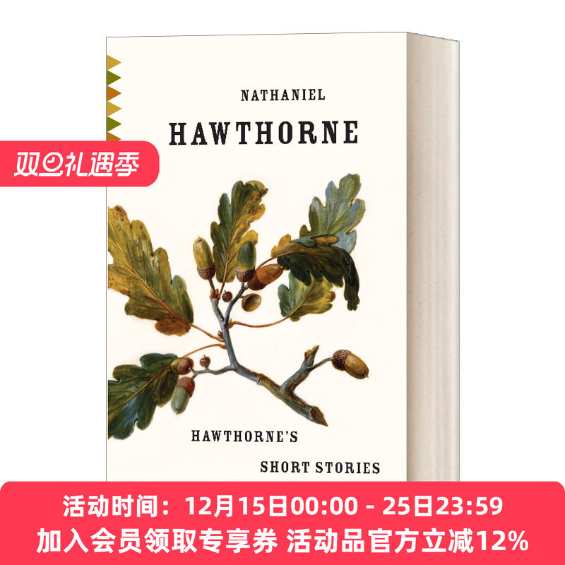 英文原版 Hawthorn's Short Stories 霍桑短篇小说集 美国经典文学名著 Vintage Classics 英文版 进口英语原版书籍