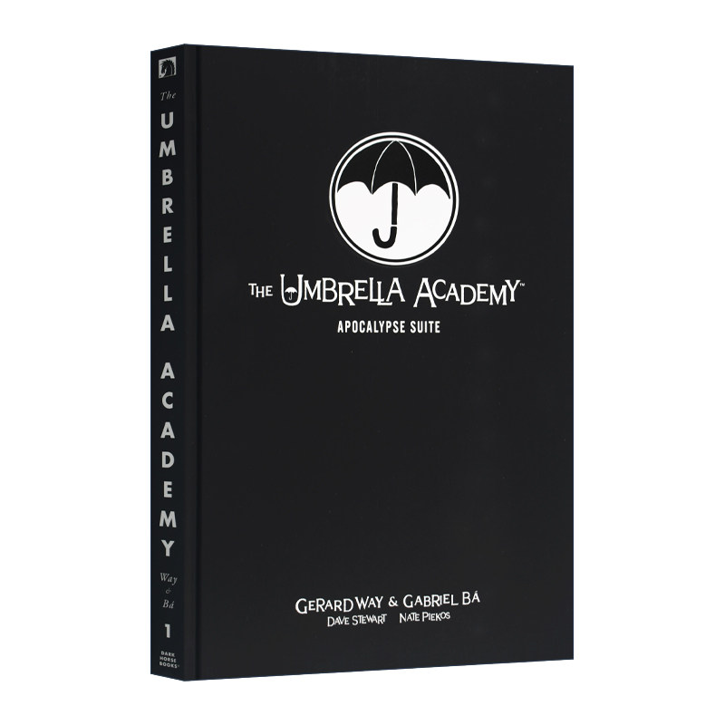 伞学院漫画1 英文原版 The Umbrella Academy Library Edition Volume 1 天启组曲收藏版 精装 英文版 进口英语原版书籍