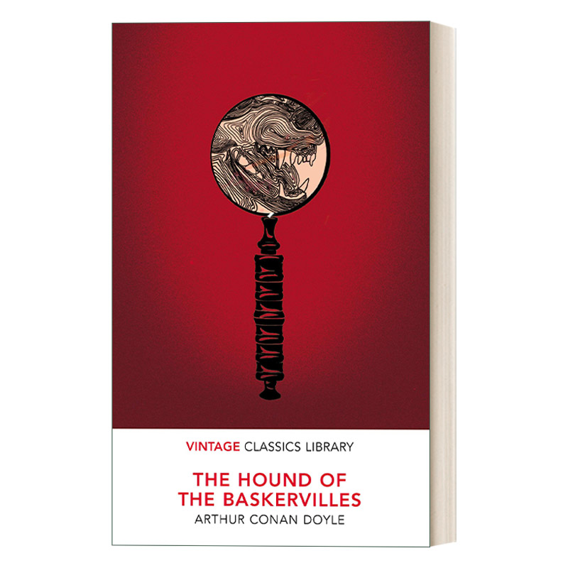 福尔摩斯探案之巴斯克维尔的猎犬 英文原版 The Hound Of Baskervilles Vintage经典图书馆系列 英文版 进口英语原版书籍
