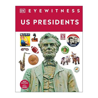英文原版 DK Eyewitness US Presidents 目击者系列 美国总统 儿童科普百科全彩插图读物精装 英文版 进口英语原版书籍