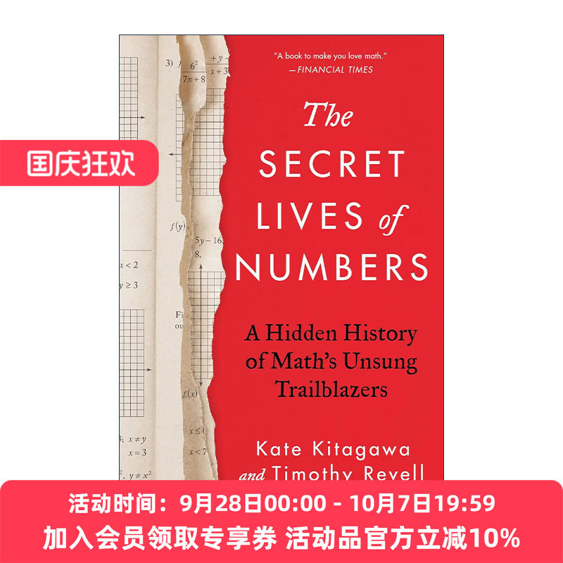 英文原版 The Secret Lives of Numbers 数字的秘密生活 数学史 精装 凯特·喜多川 英文版 进口英语原版书籍