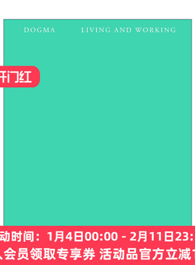 英文原版 Living and Working The MIT Press 生活与工作 建筑设计 Dogma 英文版 进口英语原版书籍