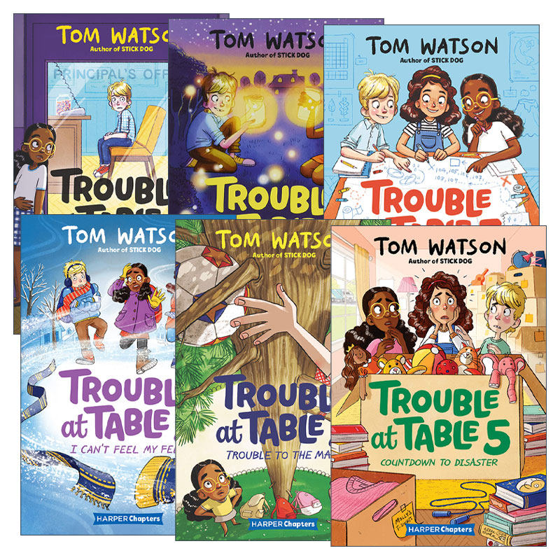 英文原版麻烦小分队系列