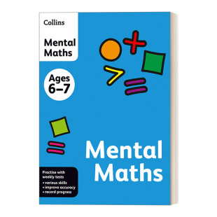 英国柯林斯数学 英文原版 Collins Mental Maths 6-7 英文版 进口英语原版书籍