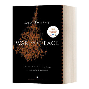 英文版 书籍 And 企鹅经典 豪华版 战争与和平 War Peace 进口英语原版 英文原版 毛边书 小说