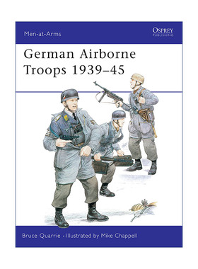英文原版 German Airborne Troops 1939–45 二战德军空降部队 历史上的军队系列 英文版 进口英语原版书籍