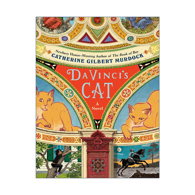 英文原版 Da Vinci's Cat 达·芬奇的猫 纽伯瑞儿童文学奖得主Catherine Gilbert Murdock 英文版 进口英语原版书籍