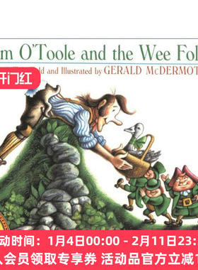 英文原版 Tim O'Toole and the Wee Folk 蒂姆·奥图尔与小精灵 儿童绘本 蜘蛛阿南希作者 凯迪克奖得主吉拉德·麦德莫特 英文版
