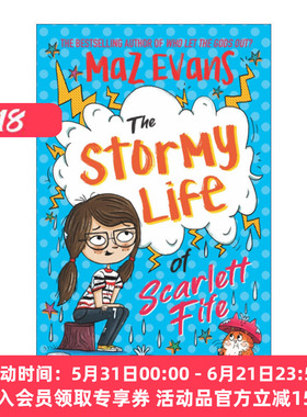 斯嘉丽法夫的风雨飘摇生活  英文原版 The Stormy Life of Scarlett Fife 章节桥梁书 Exploding 3