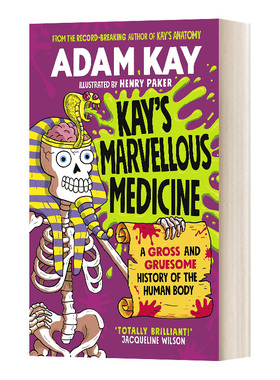 英文原版 Kay's Marvellous Medicine 凯的神奇医学 人体的历史 精装 英文版 进口英语原版书籍