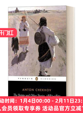 草原及其他短篇小说1987-1991 英文原版 The Steppe and Other Stories1887-91 契诃夫Chekhov 企鹅黑经典英文版 进口英语原版书籍