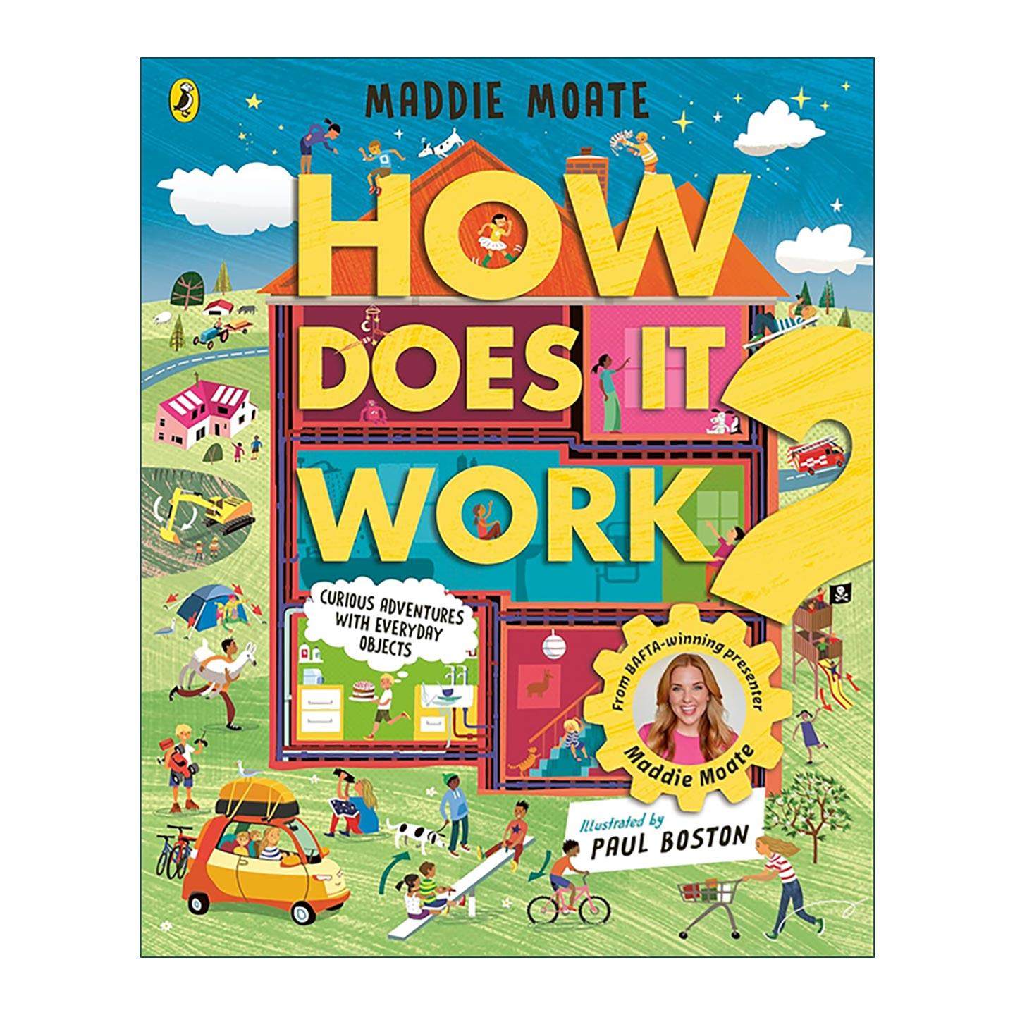 英文原版 How Does it Work 它是如何工作的 探索从冰箱到消防车等机器和物体 儿童生活知识科普精装绘本 英文版 进口英语原版书籍