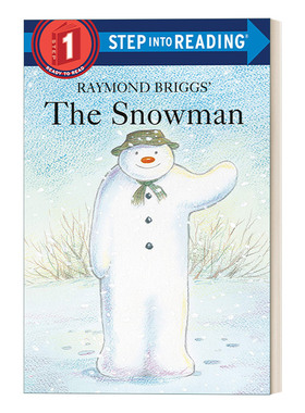 雪人 英文原版 Step into Reading 1 - The Snowman 兰登儿童分级阅读1 英文版 进口英语原版书籍
