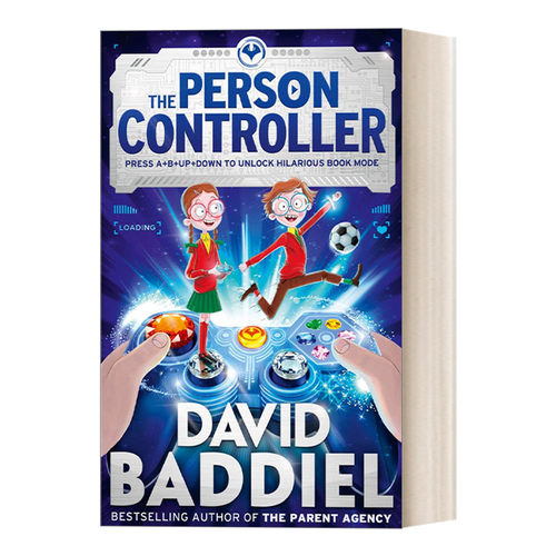 英文原版 The Person Controller 拥有超能力的男孩 大卫·巴蒂尔儿童章节小说 英文版 进口英语原版书籍