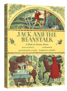 华研原版 杰克与魔豆 英文原版童话故事书 Jack and the Beanstalk 灰姑娘 睡美人 牛津幼儿童话故事集 英文版正版进口书