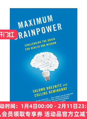英文原版 Maximum Brainpower 脑力极限 挑战大脑的健康和智慧 Shlomo Breznitz 英文版 进口英语原版书籍